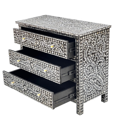 Monochrome Pearl Chest of Drawers
