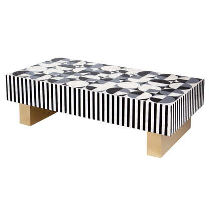 Opus Prism Mother of Pearl Coffee Table