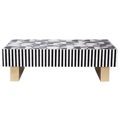 Opus Prism Mother of Pearl Coffee Table