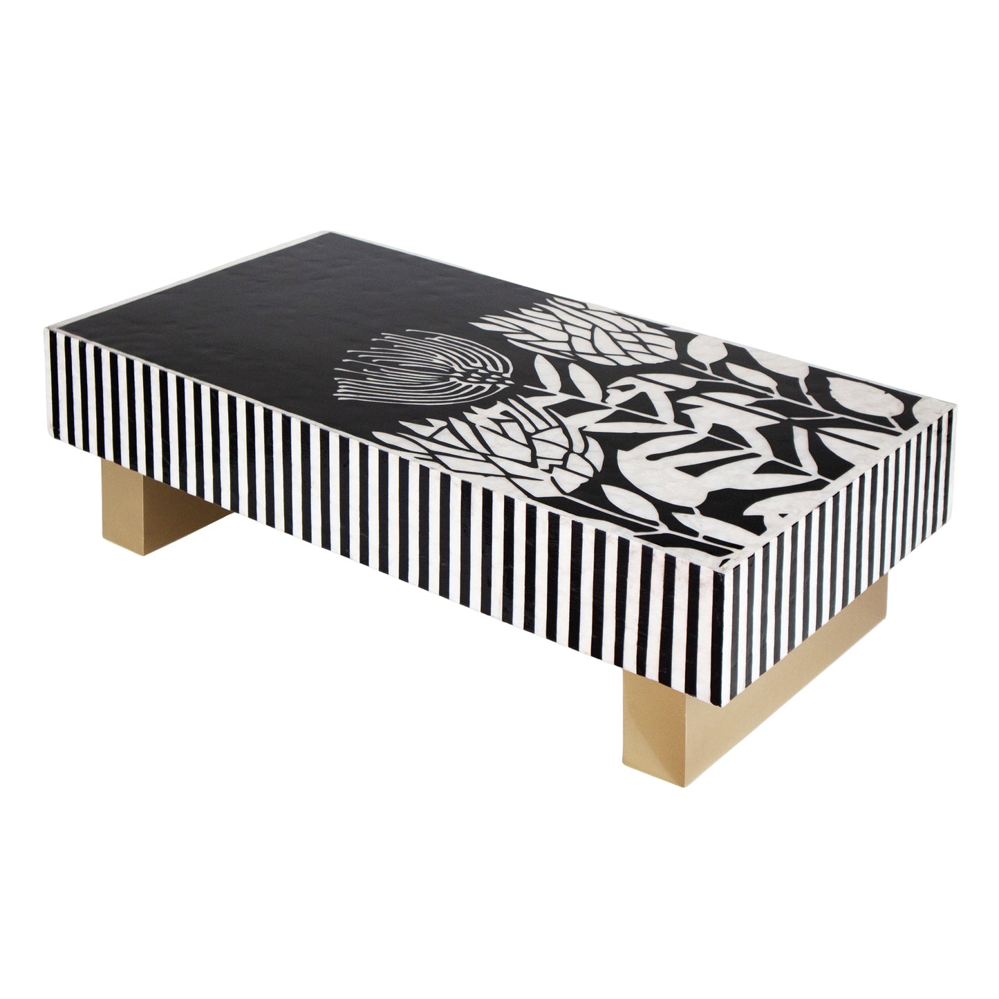 Atelier Pearl Vortex Mother of Pearl Coffee Table
