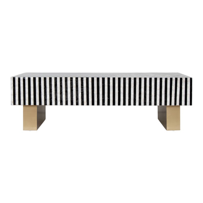 Atelier Pearl Vortex Mother of Pearl Coffee Table