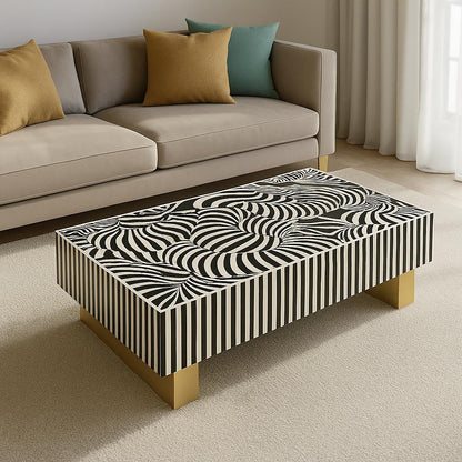 Vortex Noir Mother of Pearl Coffee Table