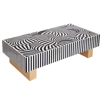 Vortex Noir Mother of Pearl Coffee Table