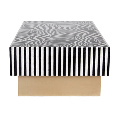 Vortex Noir Mother of Pearl Coffee Table