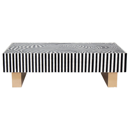 Vortex Noir Mother of Pearl Coffee Table