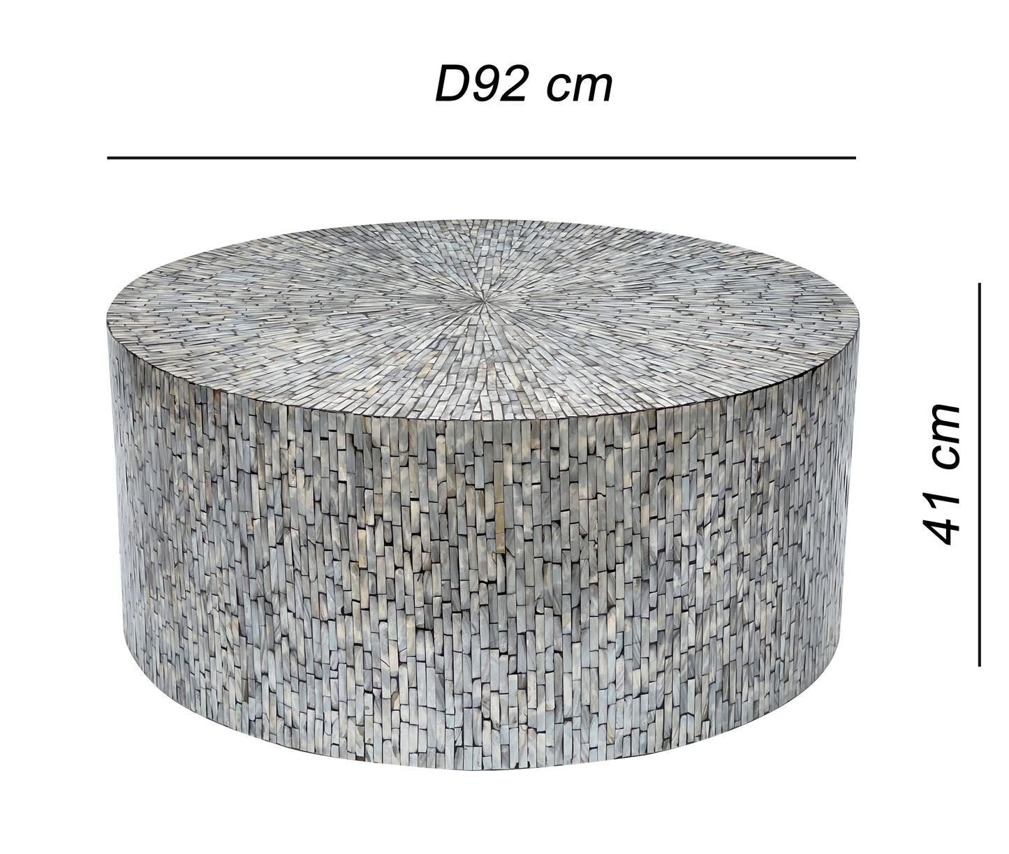 Mont Blanc Mother of Pearl Coffee Table