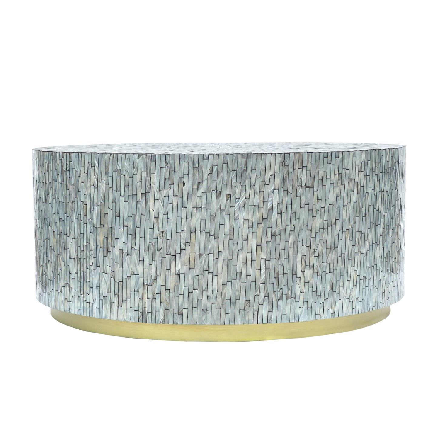 Aqua Mother of Pearl Coffee Table