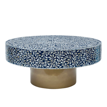 Bluesy Mother of Pearl Coffee Table