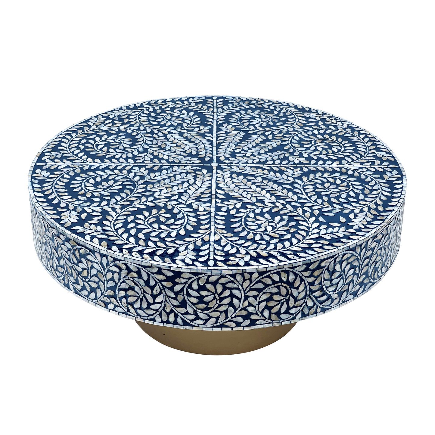 Bluesy Mother of Pearl Coffee Table