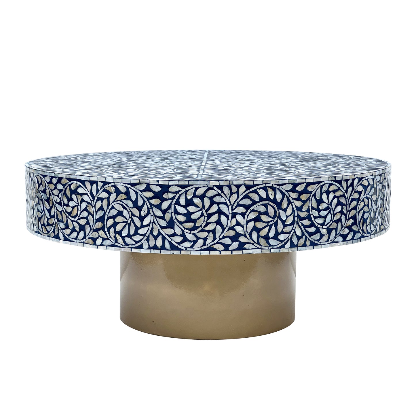 Bluesy Mother of Pearl Coffee Table