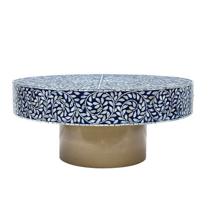 Bluesy Mother of Pearl Coffee Table