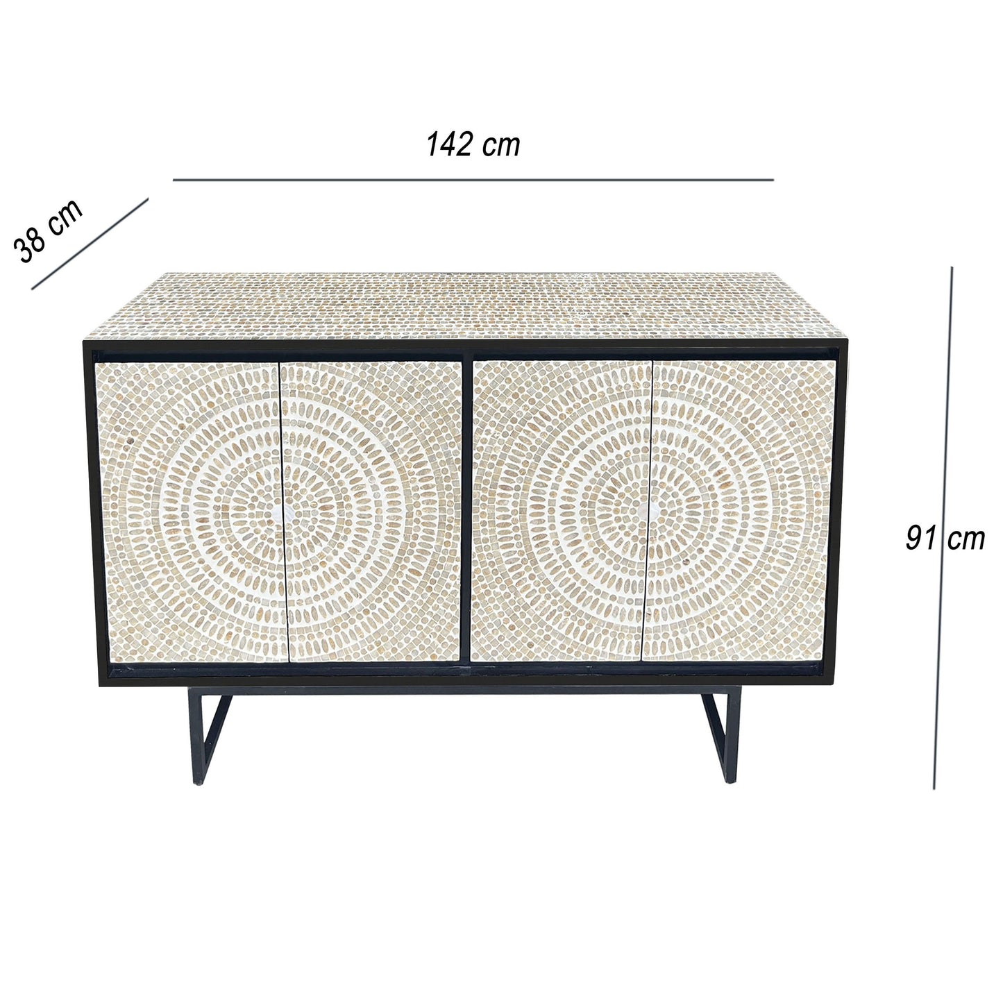 Swirl Hall Table / Sideboard
