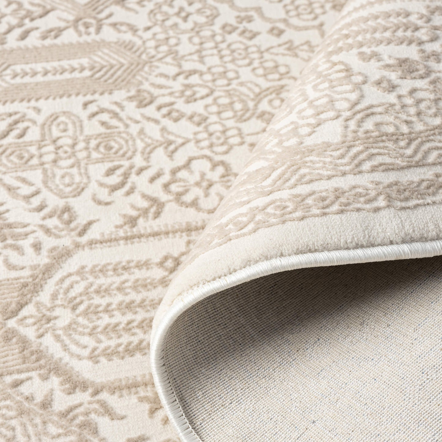 Fable 472 Sand Round Rug