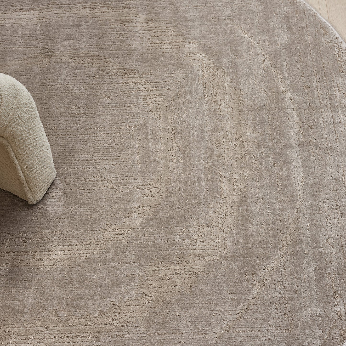 Fortune 771 Beige Round Rug