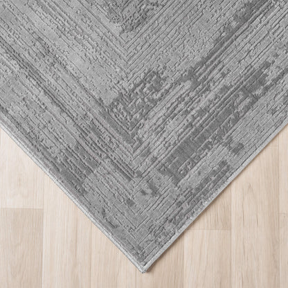 Fortune 771 Grey Hallway Runner
