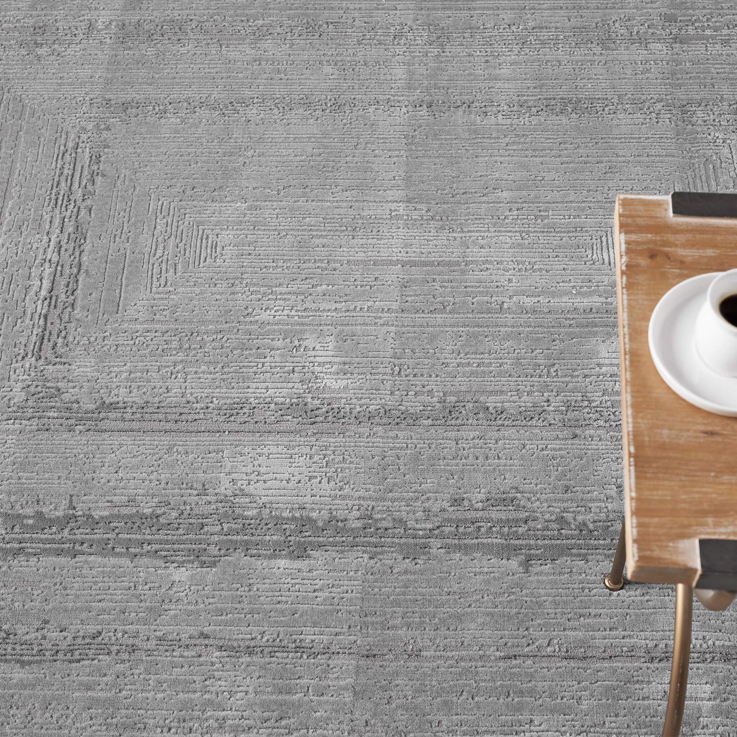 Fortune 771 Grey Rectangle Rug