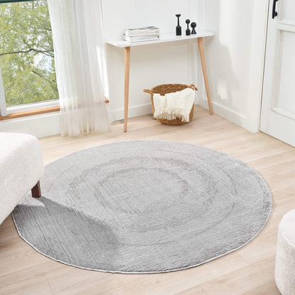 Fortune 771 Lt.Grey Round Rug