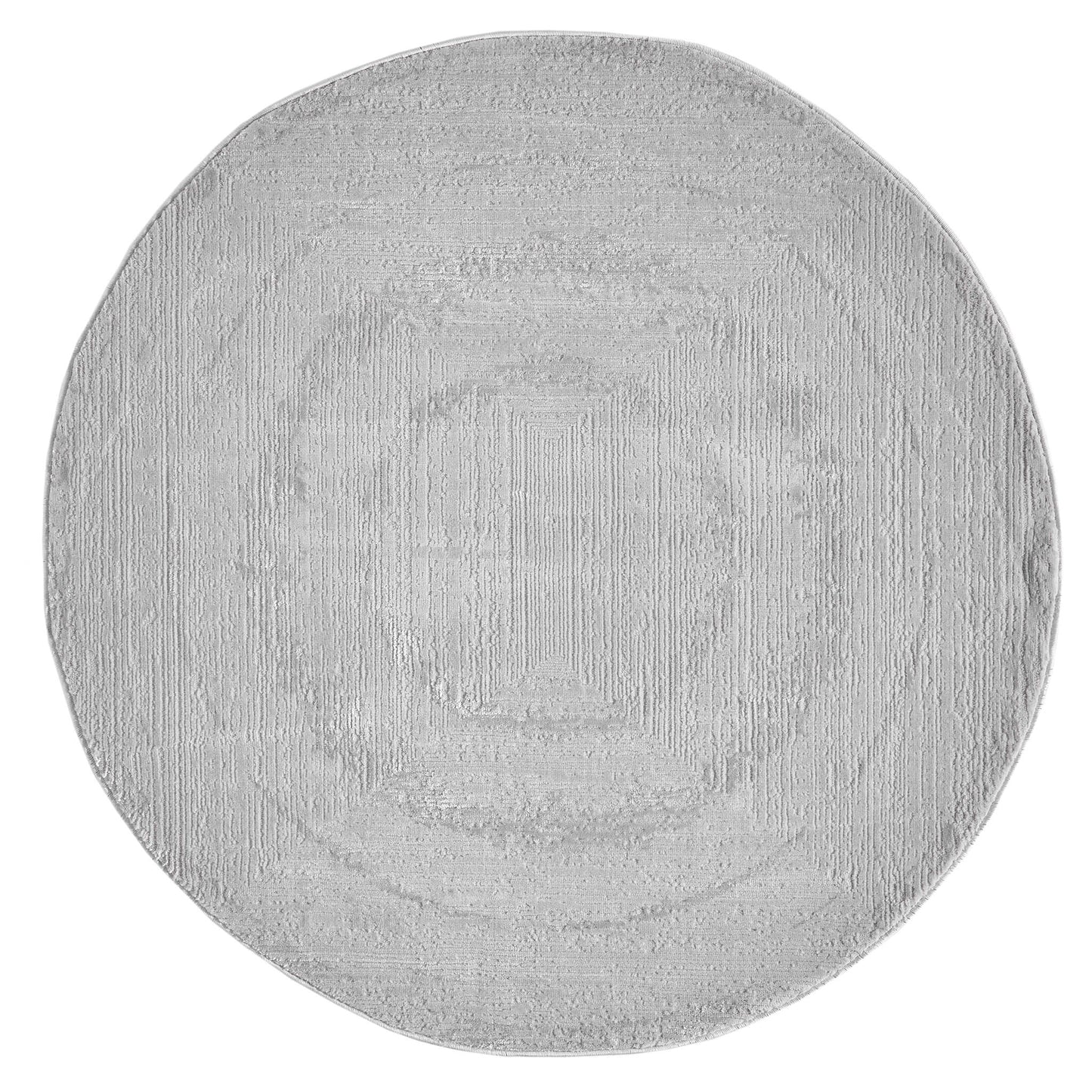 Fortune 771 Lt.Grey Round Rug