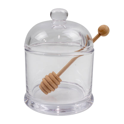 Glass Honey Jar Set