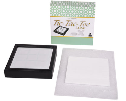 Tic-Tac-Toe Glass Boxed Game