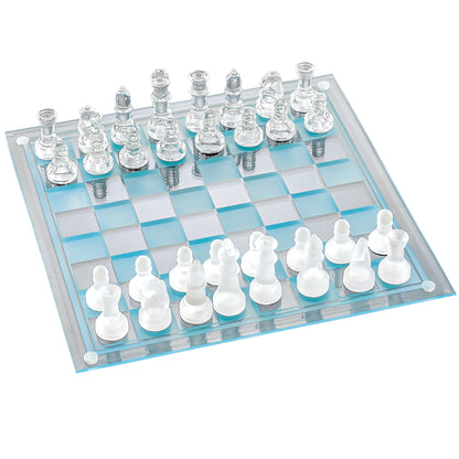 Glass Chess Game Set