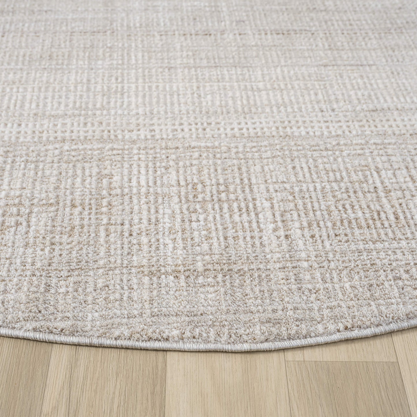 Glamour 721 Sand Round Rug