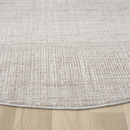 Glamour 721 Sand Round Rug