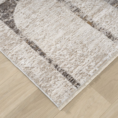 Glamour 722 Stone Rectangle Rug