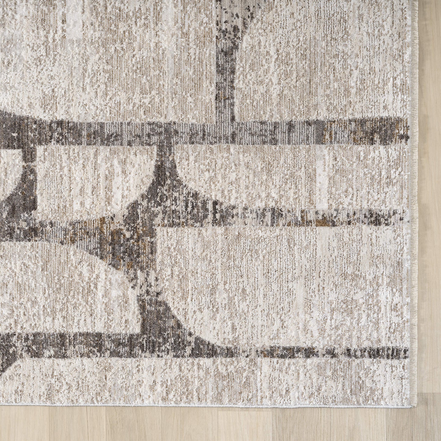Glamour 722 Stone Rectangle Rug