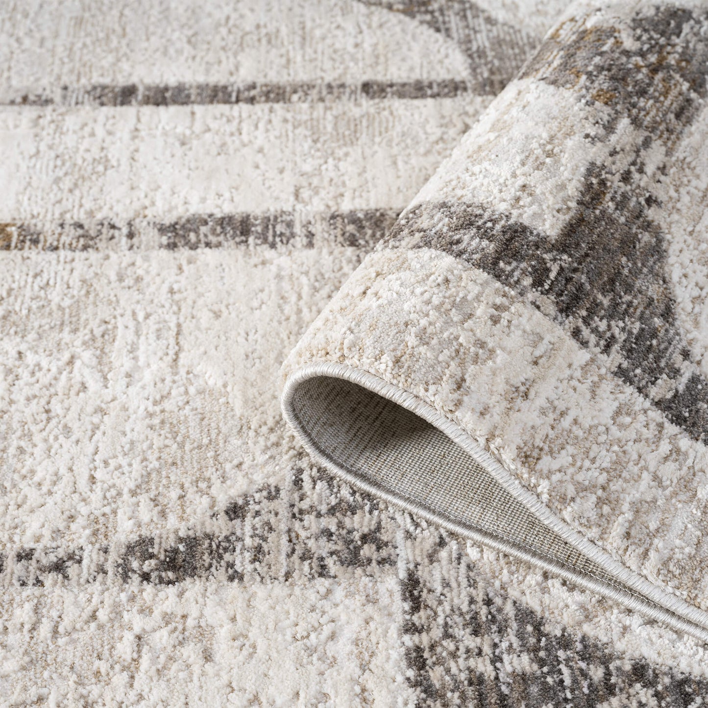 Glamour 722 Stone Rectangle Rug