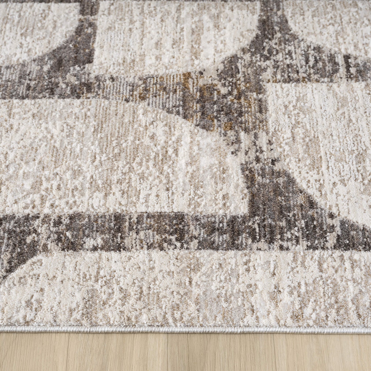 Glamour 722 Stone Rectangle Rug