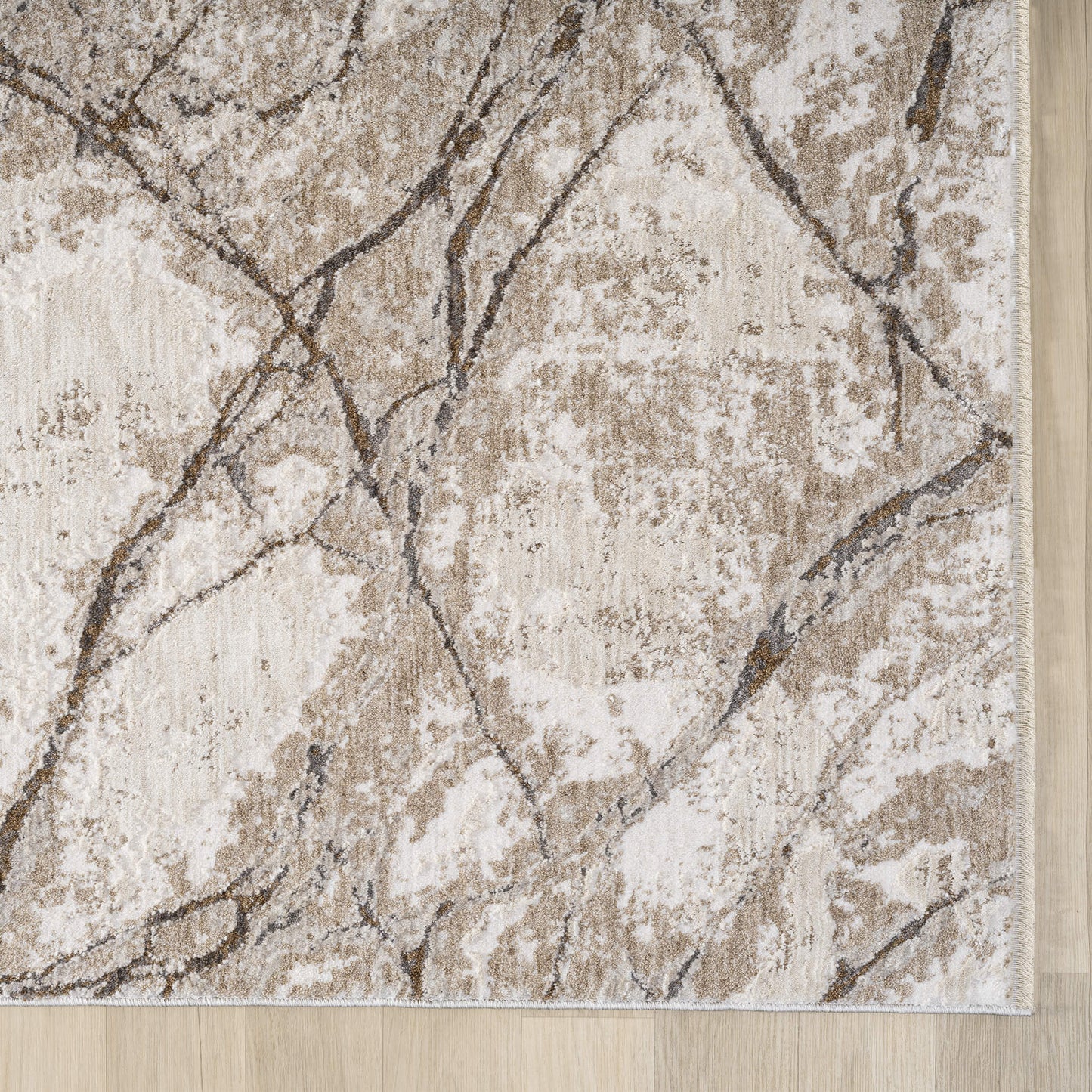 Glamour 723 Ivory Hallway Runner