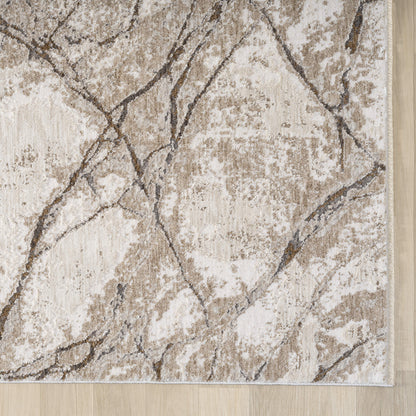 Glamour 723 Ivory Hallway Runner