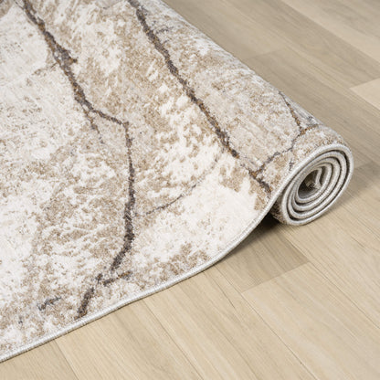 Glamour 723 Ivory Hallway Runner
