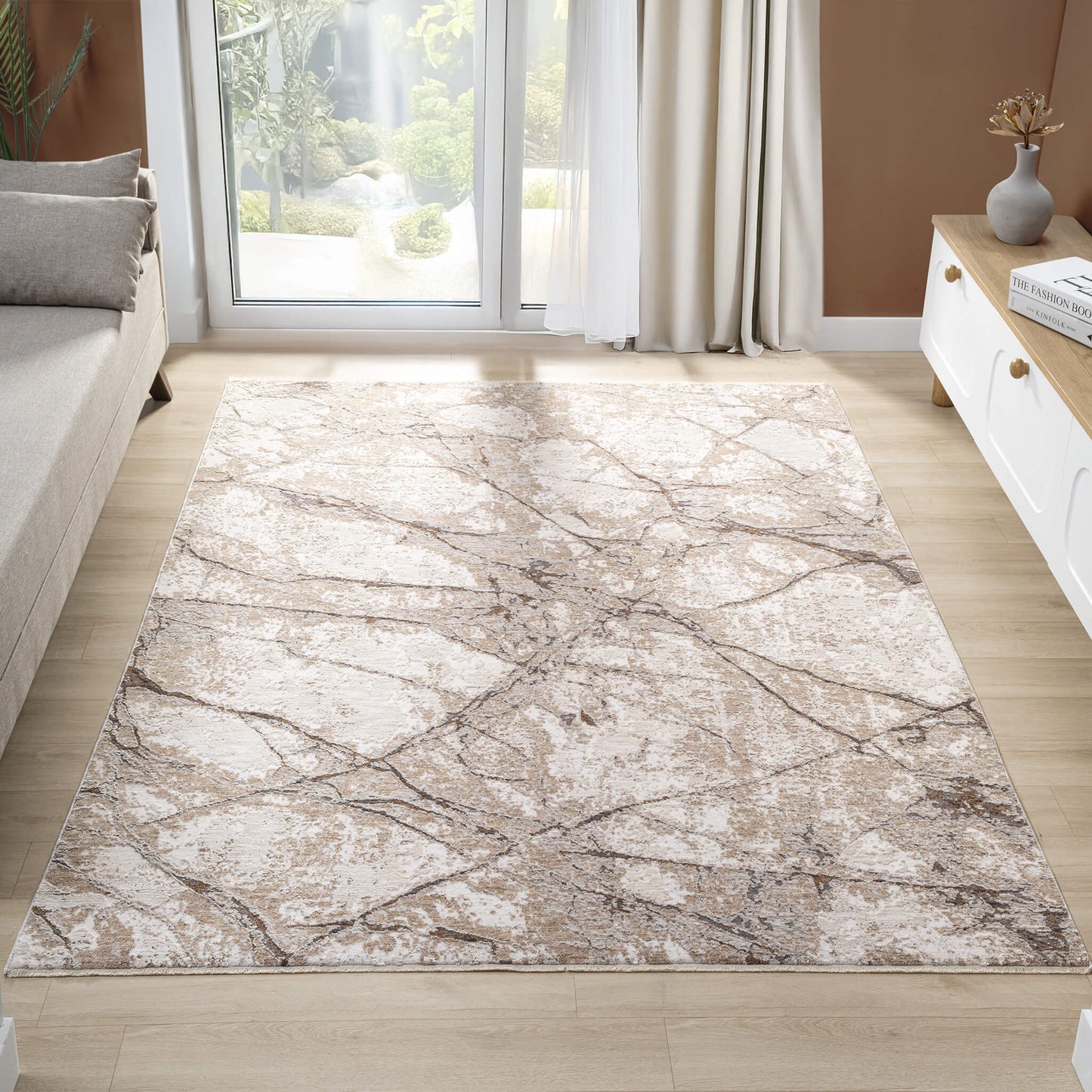Glamour 723 Ivory Rectangle Rug