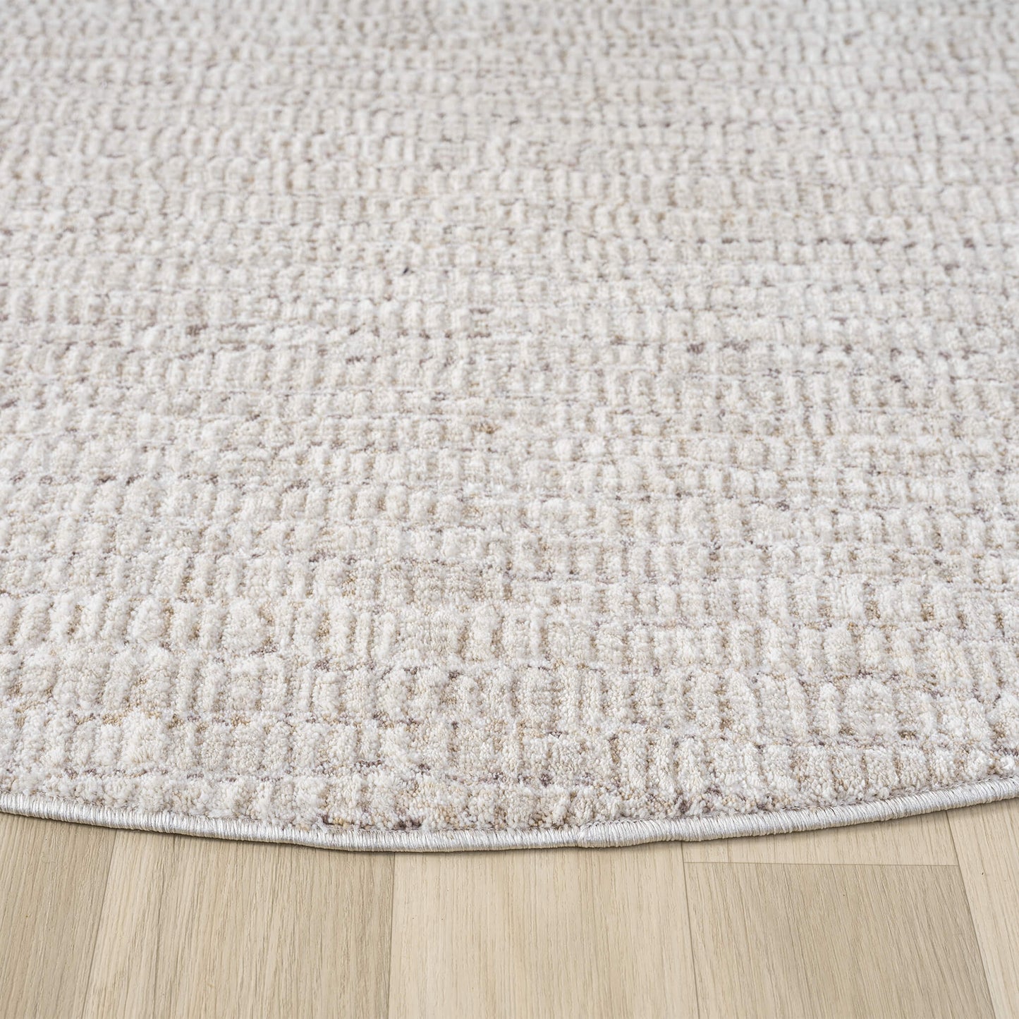 Glamour 724 Oak Round Rug