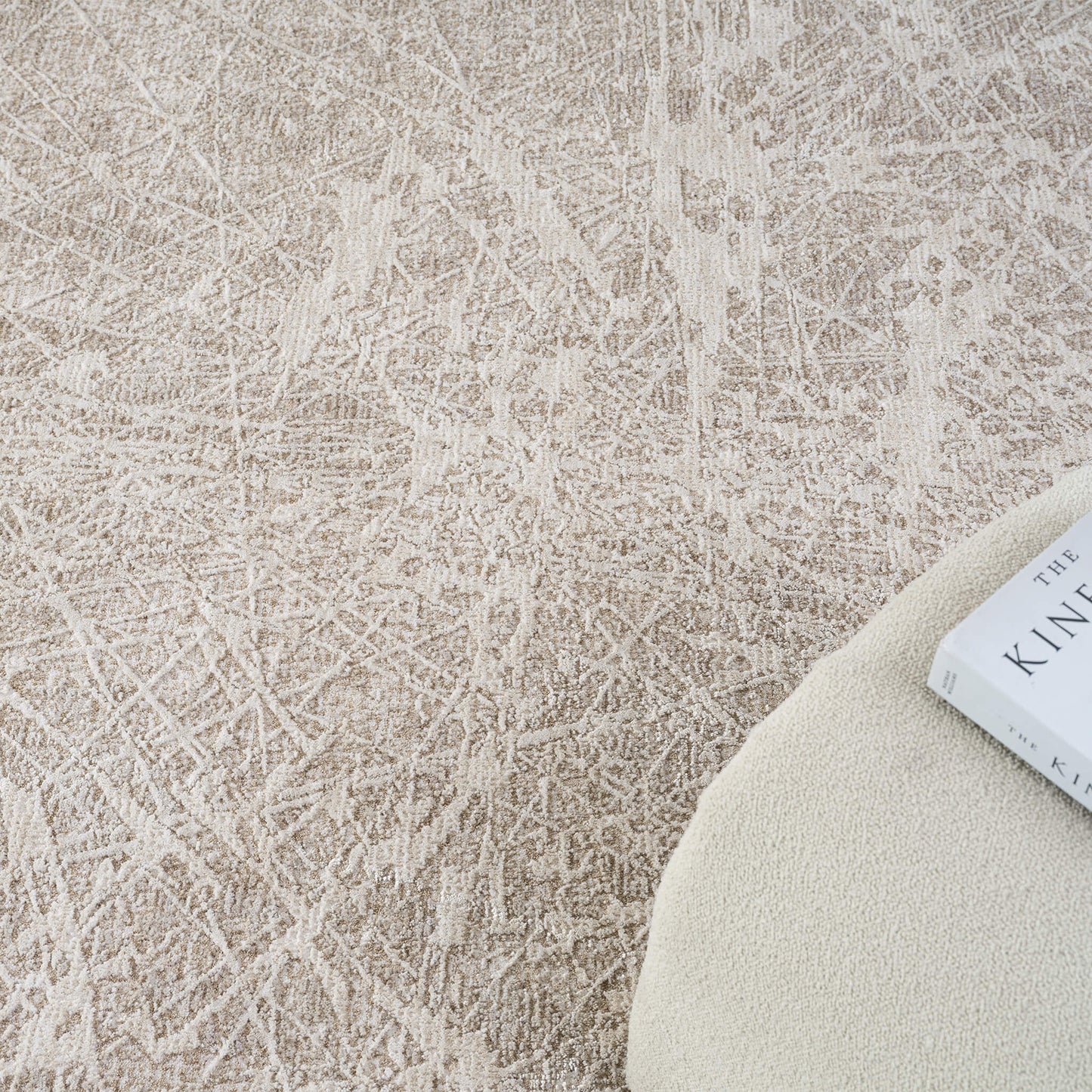 Glamour 730 Pearl Rectangle Rug