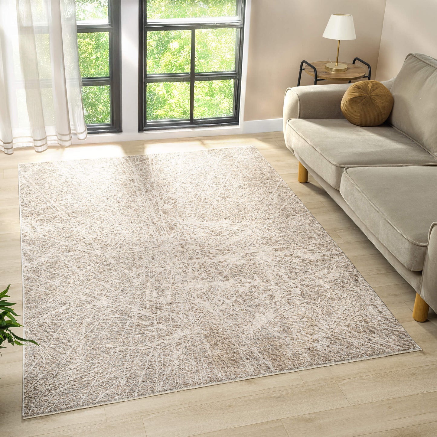 Glamour 730 Pearl Rectangle Rug