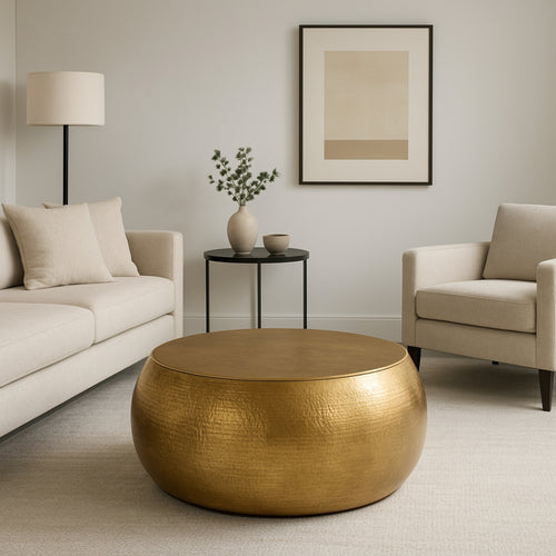 Hammered Coffee Table - Meen Tribe