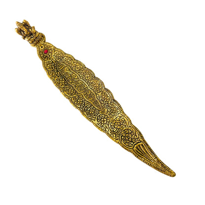 Ganesh Gold Incense Holder