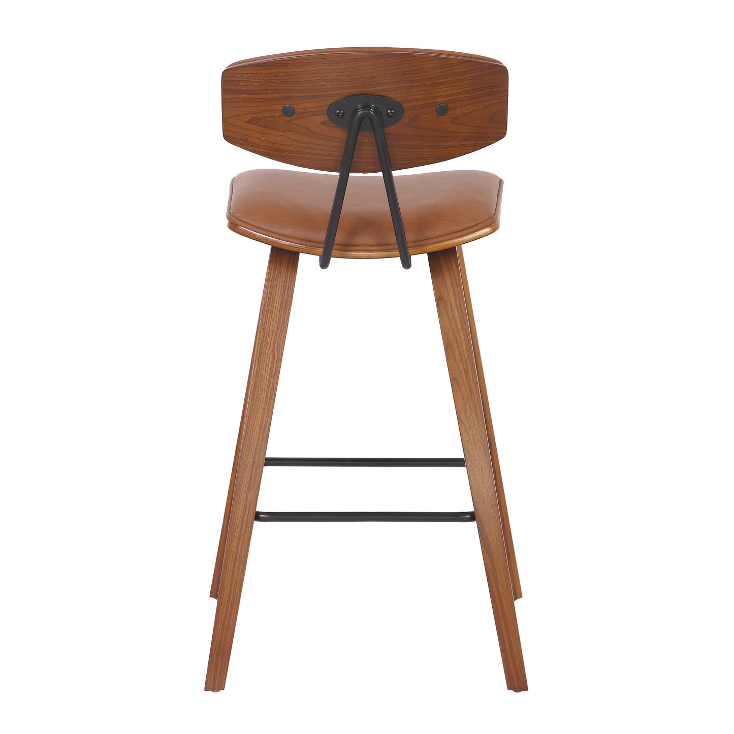 Retro Walnut Bar Chair