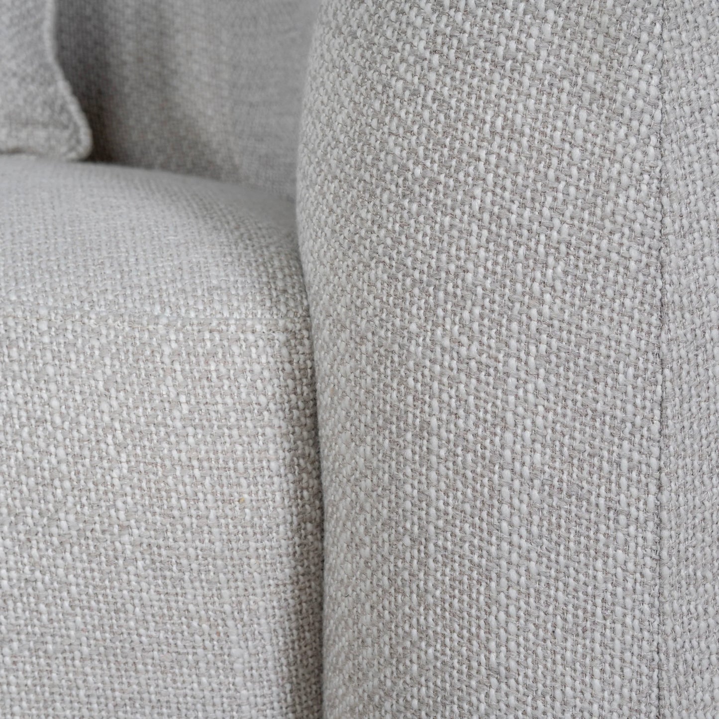 3 Seater Sofa - Beige Linen