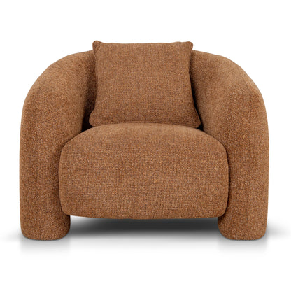 Armchair - Coral Orange