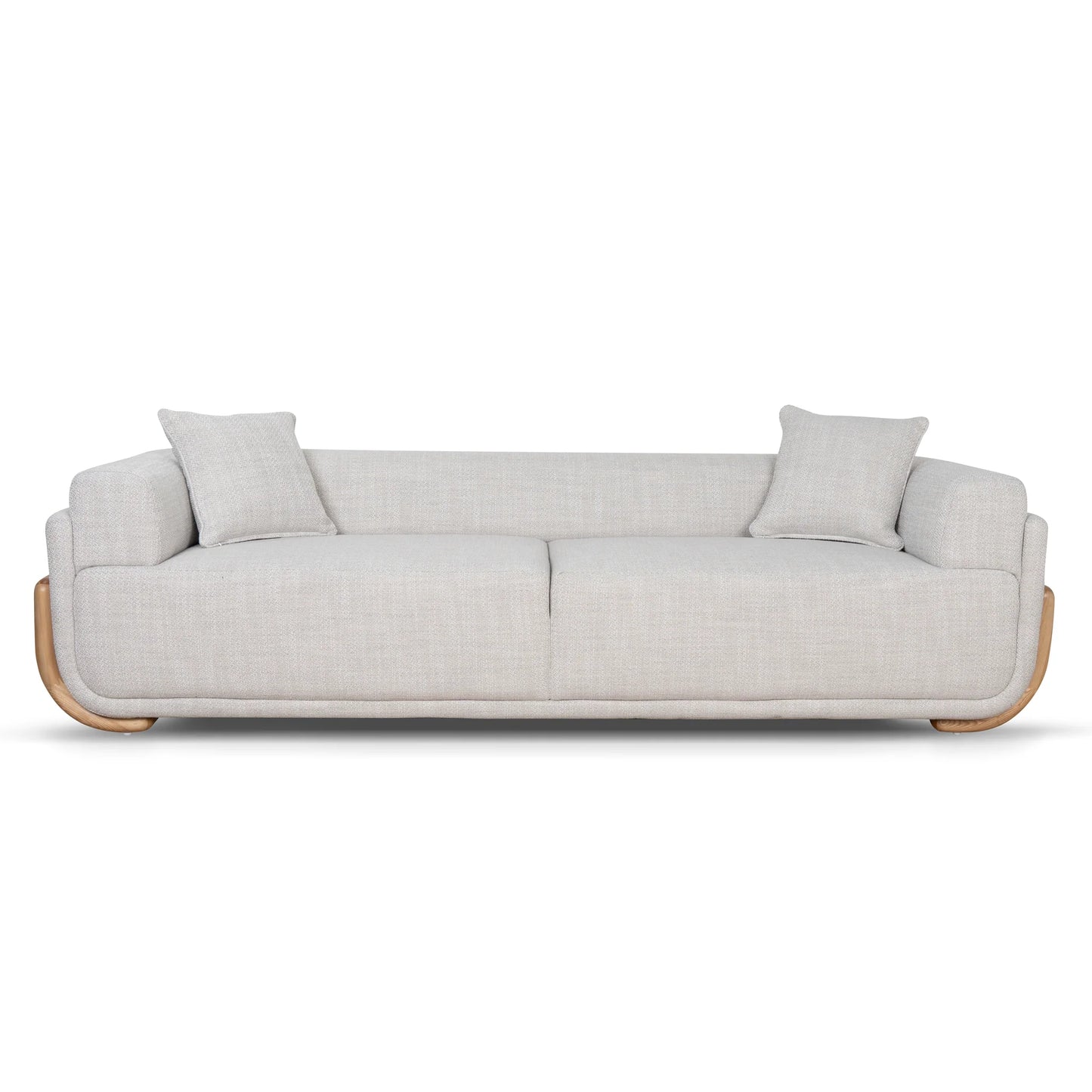 3 Seater Sofa - Beige Linen