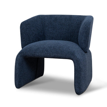 Armchair - Coral Dark Blue