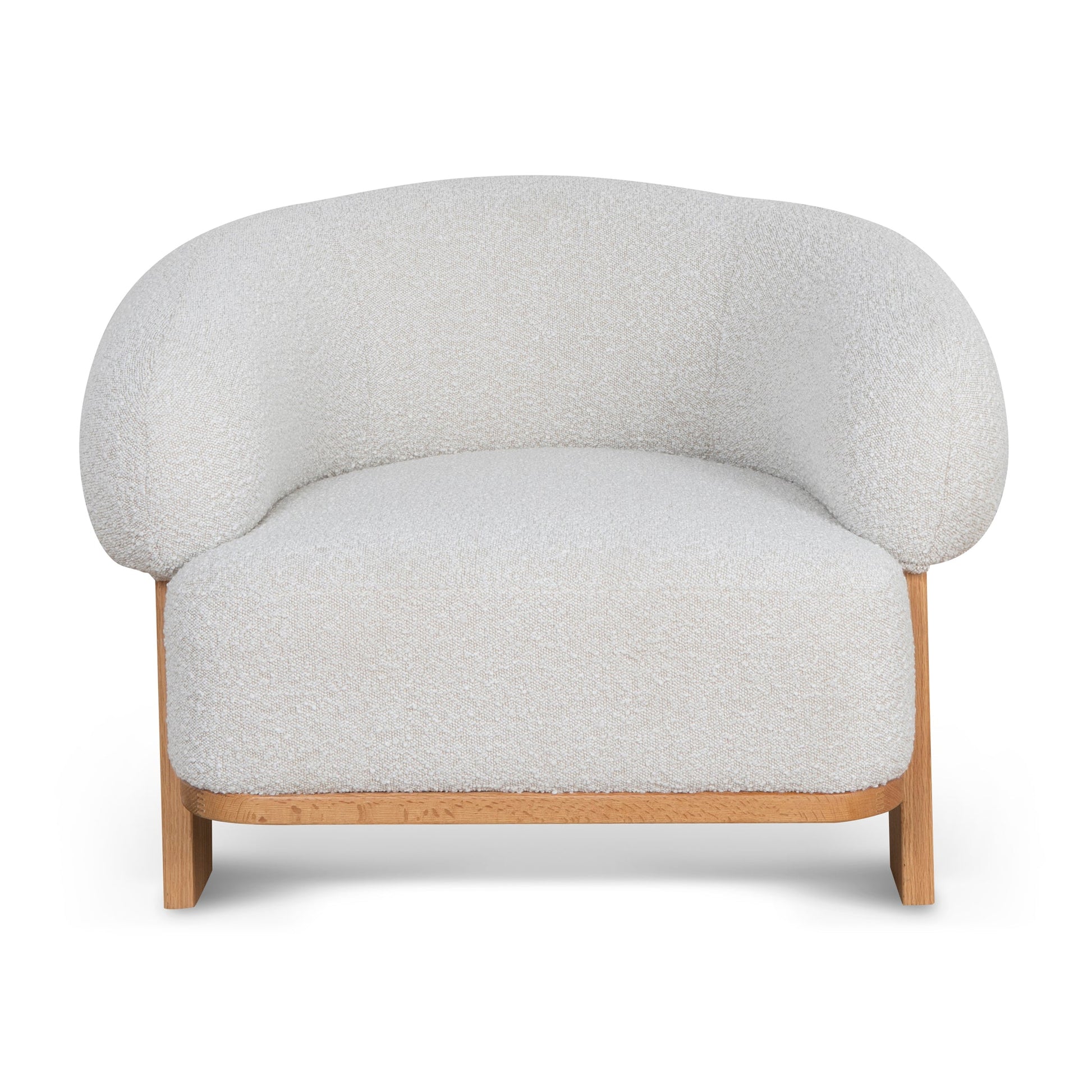 Armchair - Off White Boucle