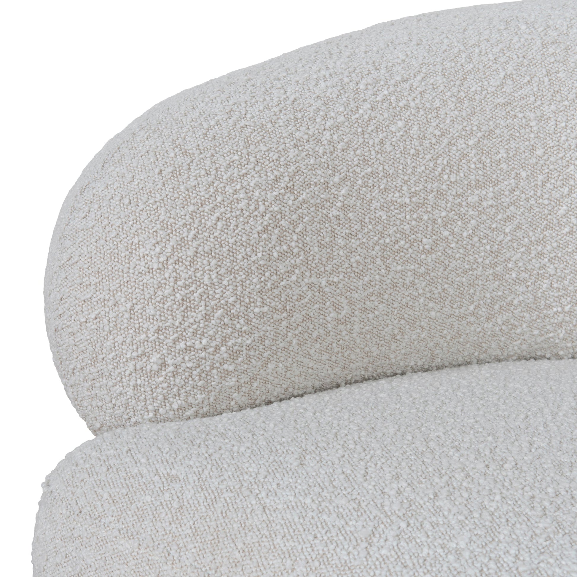 Armchair - Off White Boucle