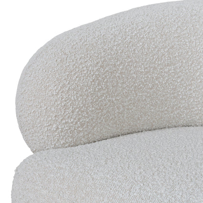 Armchair - Off White Boucle