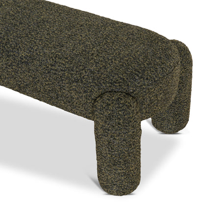 Long Ottoman - Basil Green