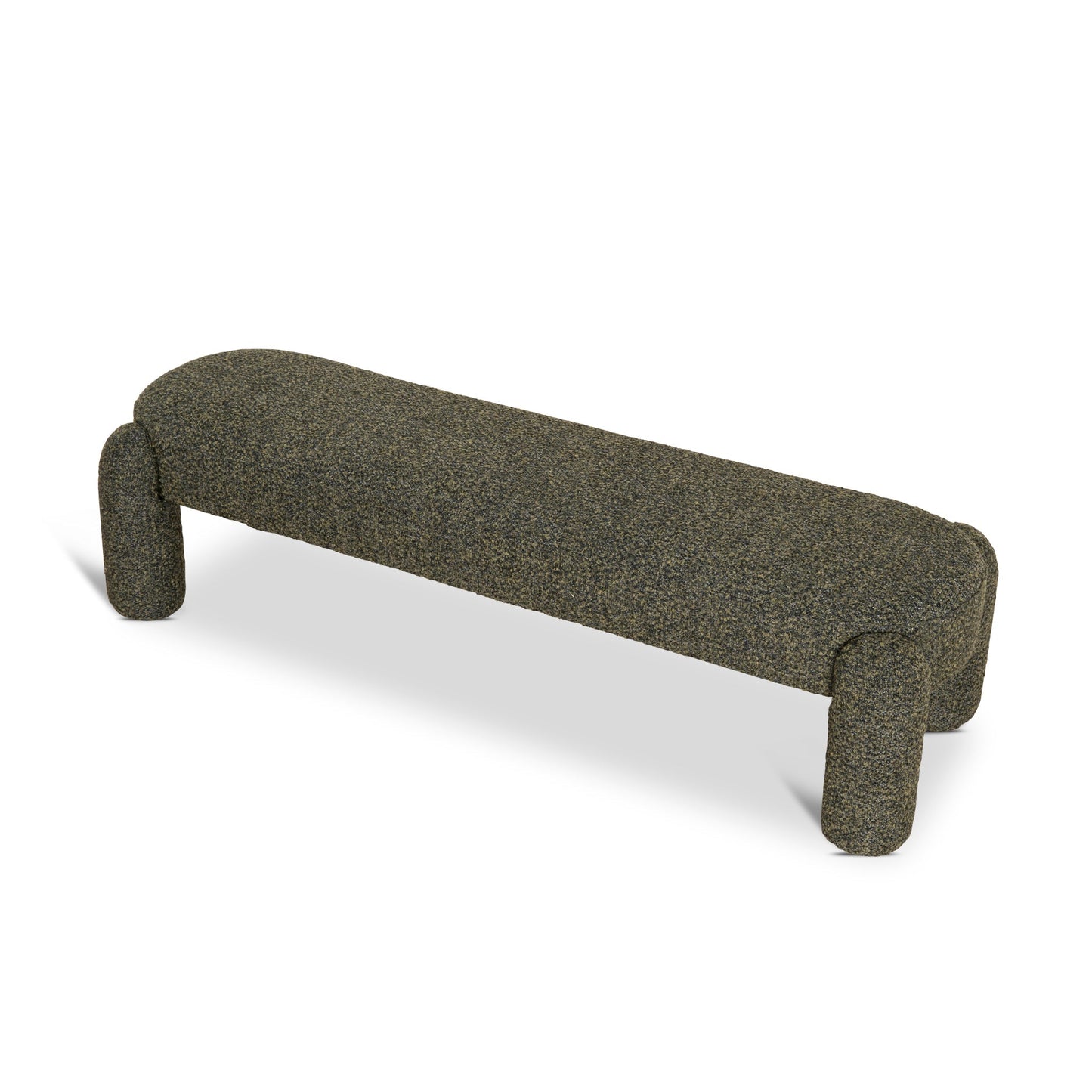 Long Ottoman - Basil Green